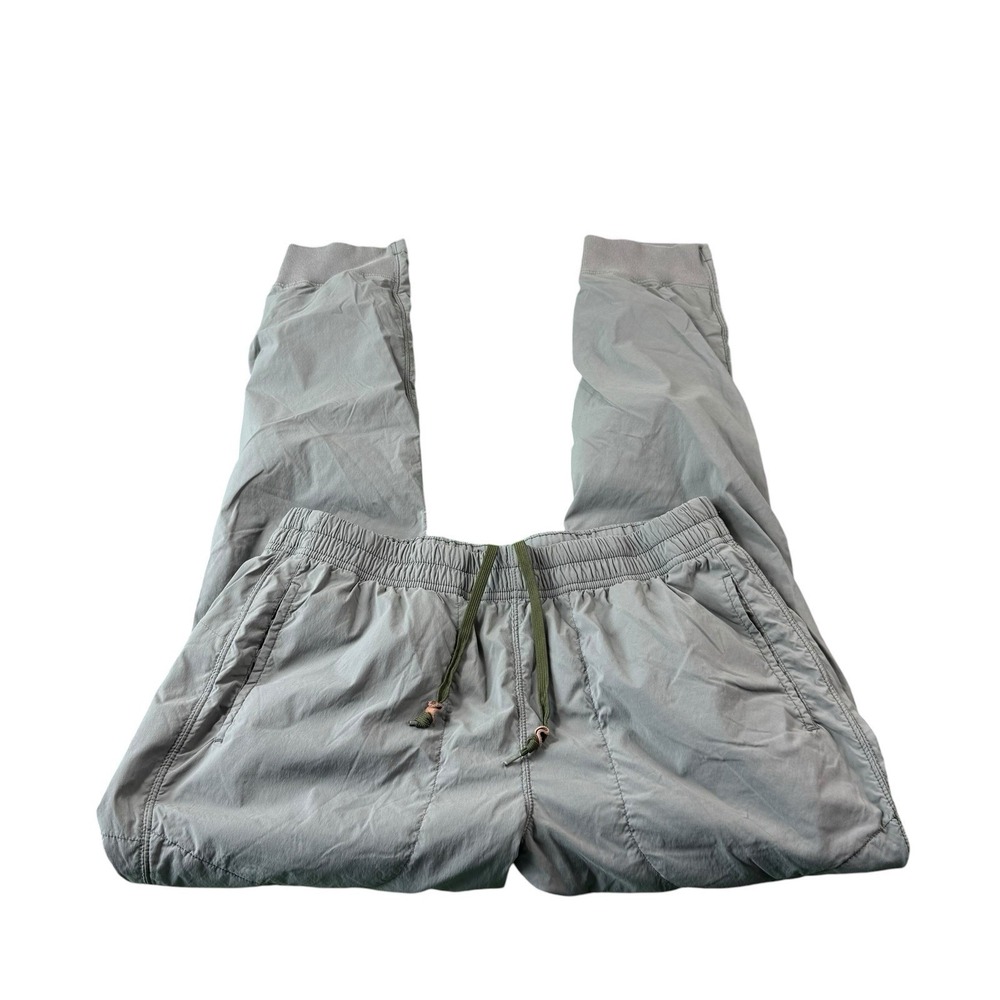 Relwen Pants Mens Medium Green Air Stretch Windpant Nylon Lined Hiking Outdoors